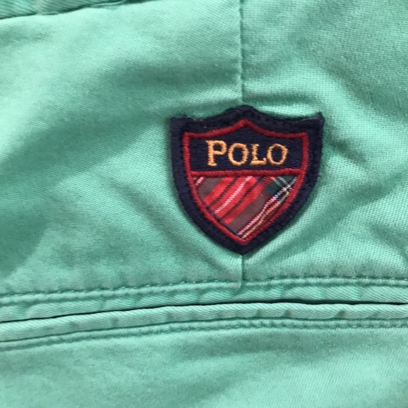 Polo Ralph Lauren Golf Shorts Mens 34 Green Classic Fit Preppy Chino - Picture 4 of 9